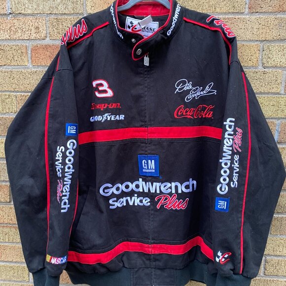 Vintage 90s Dale Earnhardt Goodwrench Nascar Jacket Chase Authentic Embroidered - Picture 4 of 6